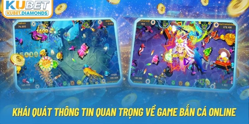 Khái quát thông tin quan trọng về game bắn cá online