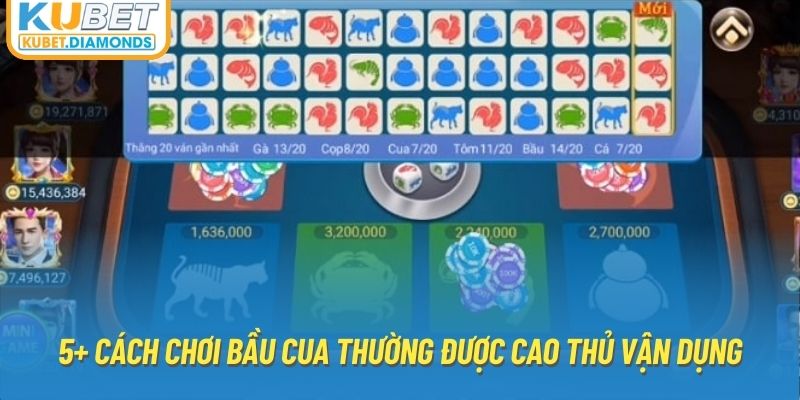 5+ cách chơi bầu cua thường được cao thủ vận dụng